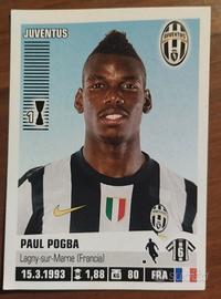 PAUL POGBA FIGURINA CALCIATORI PANINI 2012-13 MINT