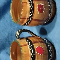 Set di due boccali da birra puramente estetici 