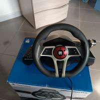 Volante simulatore PlayStation e pc