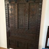 Mobile ingresso porta abiti con 2 sedie