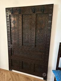 Mobile ingresso porta abiti con 2 sedie