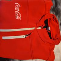 felpa giacca termica coca-cola L