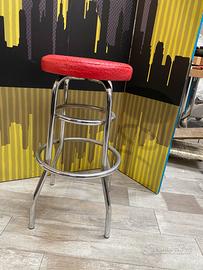 Sgabello bar stile retro