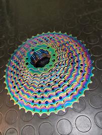 Cassetta pignoni 9 velocità multicolor - Nuova