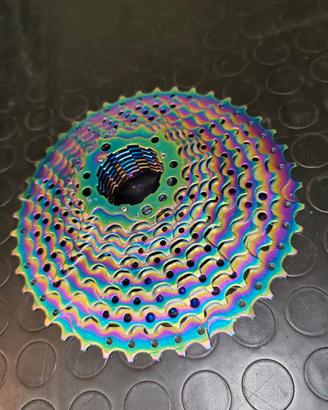 Cassetta pignoni 9 velocità multicolor - Nuova