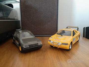 modellini auto peugeo 205 e 405 burago scala 1:24