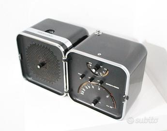 Brionvega TS502 “Radio Cubo” – Nera – Funzionante 