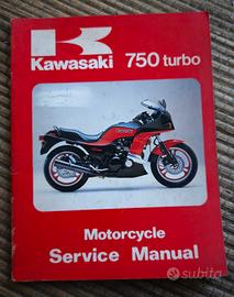 service manual moto Kawasaki 750 turbo ZX750E1