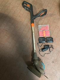 Decespugliatore a batteria.