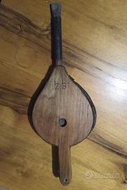 Antico Mantice in Legno e pelle