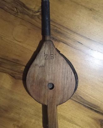 Antico Mantice in Legno e pelle