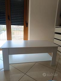 Tavolino da soggiorno bianco