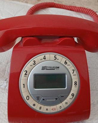 telefono Sirio Classico originale rosso
