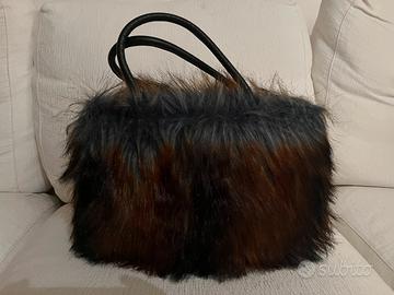 Borsa pelliccia donna