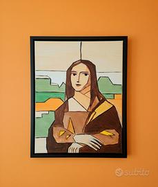 quadro su tela con acrilici 