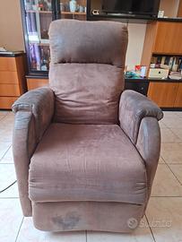 Poltrona relax elettrica alzapersona