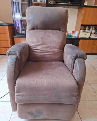 Poltrona relax elettrica alzapersona