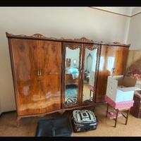 Camera da letto vintage