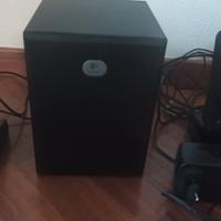 Casse Logitech con boofer per pc