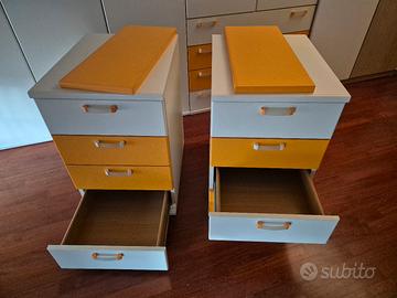 cassettiere colombini come nuove