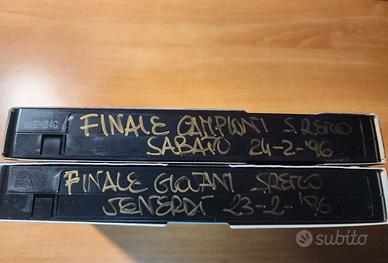 VHS VIDEOCASSETTE FINALI FESTIVAL DI SANREMO 1996