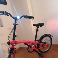 Bici Pieghevole Bitwin tilt 120 rossa perfetta!! 