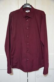 Camicia bordeaux