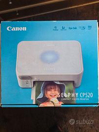 Stampante foto Canon Selphy cp520 + kit stampa