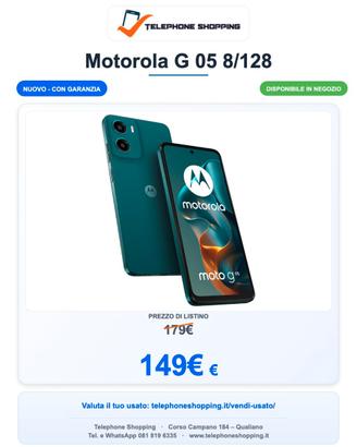 Motorola G 05 8/128 Nuovo