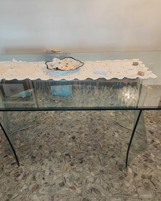 Rimadesio Elegante Tavolo in Vetro