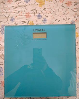 Bilancia elettronica Howell in vetro temperato