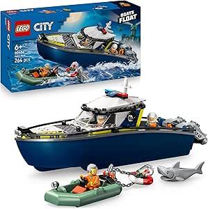 LEGO City Inseguimento del motoscafo della Polizia
