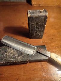 Set completo da barbiere, rasatura a mano libera