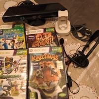 kinect xbox360 più accesori 