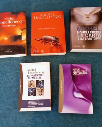 5 libri Michel Houellebecq