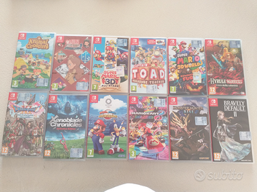 Giochi switch animal crossing xenoblade Mario kart