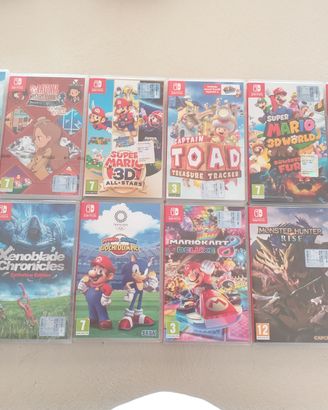 Giochi switch animal crossing xenoblade Mario kart