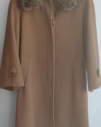 Cappotto di lana Castiglioni vintage con Cashmere