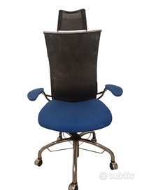 Sedia ergonomica vintage per ufficio