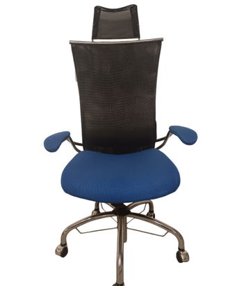 Sedia ergonomica vintage per ufficio