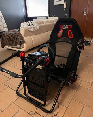 Logitech G923+ Gt lite racing cockpit