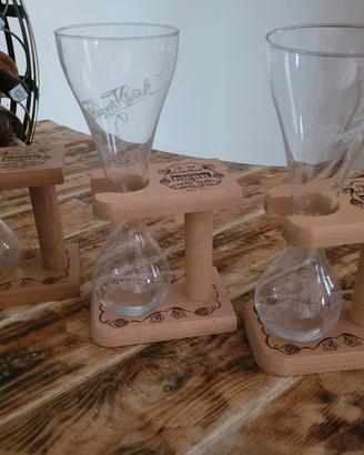Bicchieri da birra Kwak originali