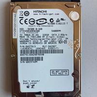 HARD DISK 2,5  320 GB USATO HITACHI