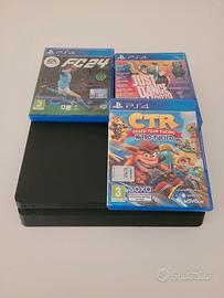 Ps4 slim console 825gb con giochi inclusi