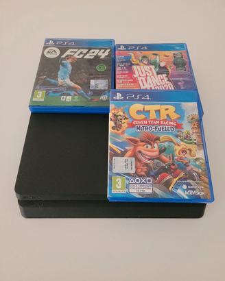 Ps4 slim console 825gb con giochi inclusi