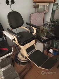 Sedia da dentista e da barbiere