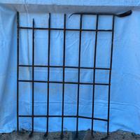 grata d'epoca in ferro forgiato