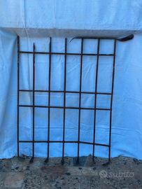 grata d'epoca in ferro forgiato