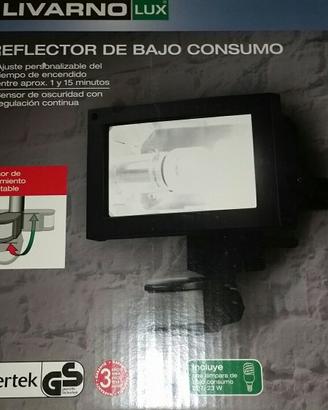 Faro con rilevatore movimento
