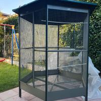 Grande voliera da giardino